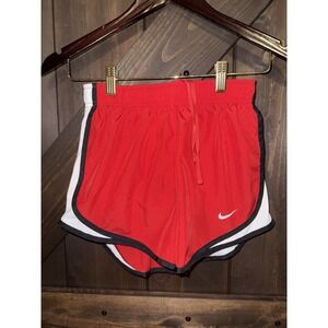 Nike Women's XS‎ Running Shorts Red Black White
